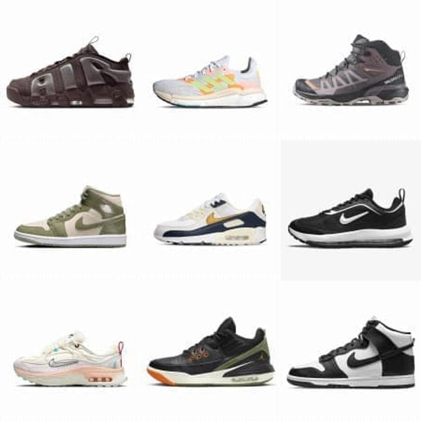 Sport Footwear Nike, adidas, Salomon cover
