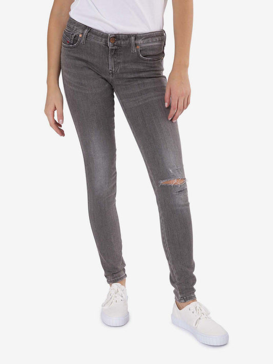 Diesel Gracey Grey Skinny Fit Jeans (SUNICE-3134616) Women