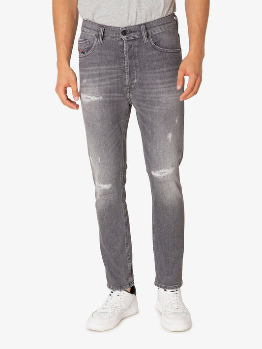 Diesel D-Eetar Slim Fit Jeans Grey (SUNICE-3136317) Men