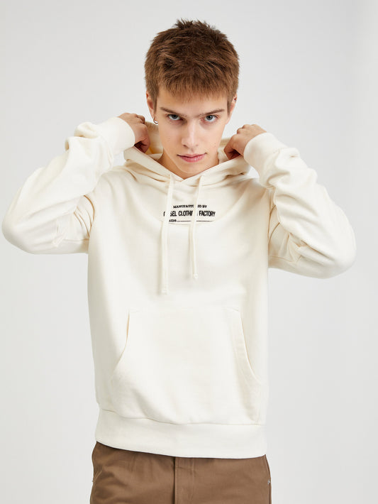 Diesel Cream Hoodie White (SUNICE-3575068) Men