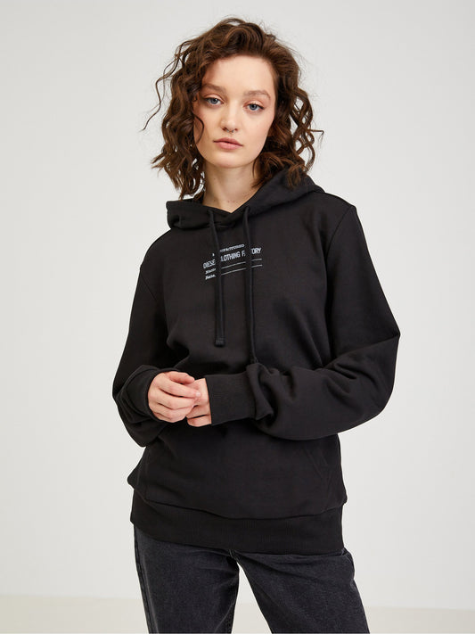 Diesel Hoodie Black (SUNICE-3575071) Women