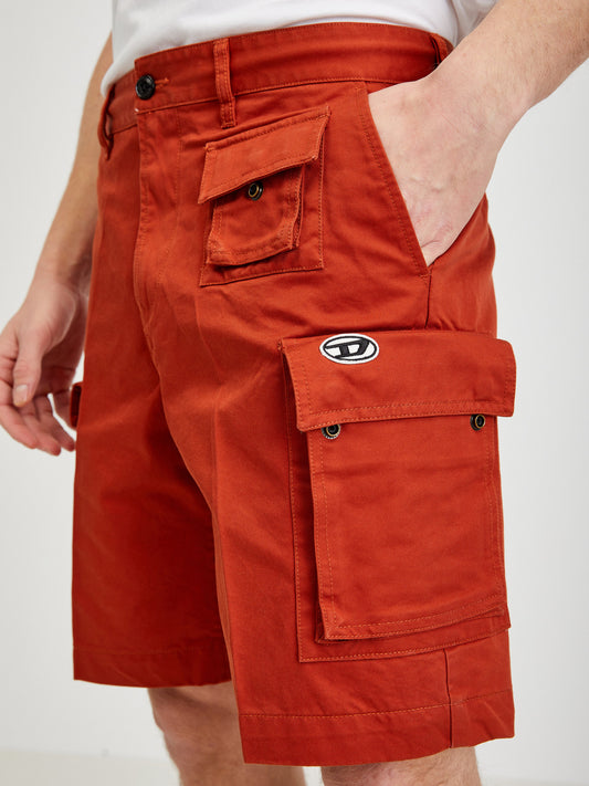 Diesel Shorts With Pockets Red (SUNICE-3575242) Men