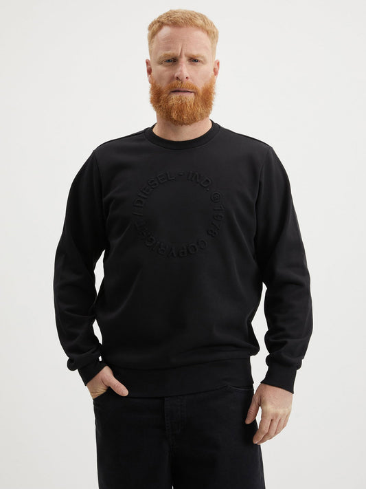 Diesel Girk Sweatshirt Black (SUNICE-3732355) Men