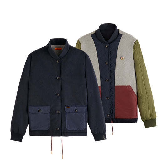 Scotch & Soda Bomber Reversible Winter jacket (174432-0002) Men