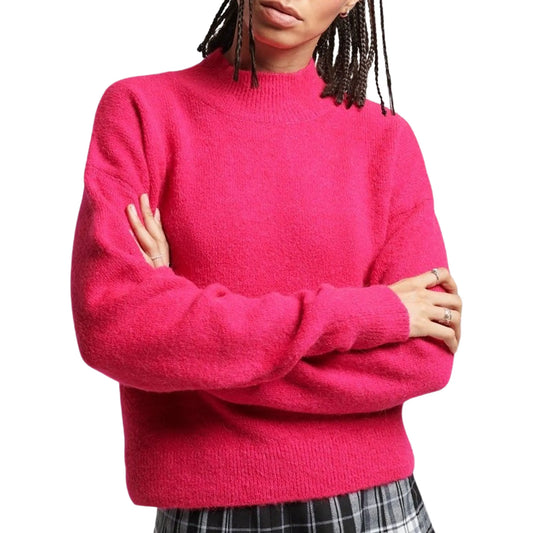 Superdry Vintage Essential Mock Neck Knitted sweater (W6110419A-MME) Women