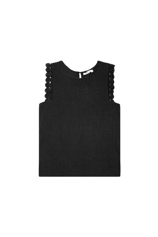 MAJOLICA Top Black (9T1366C2) Women