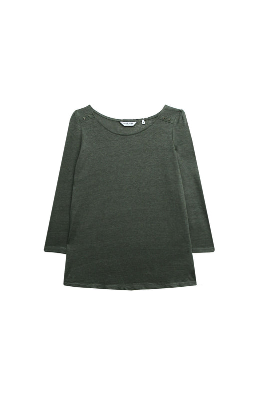 NAF NAF T-Shirt Khaki (9T1648C30) Women