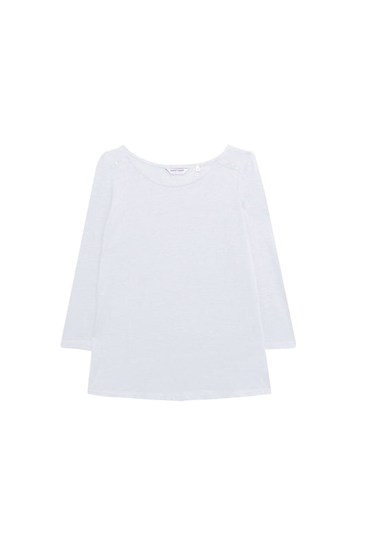 NAF NAF T-Shirt Ecru (9T1648C34) Women