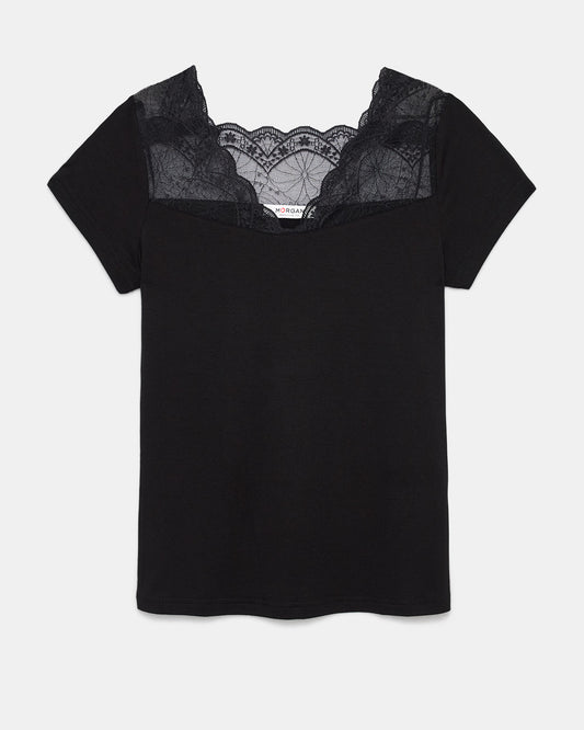 MORGAN Top Black (17T3096C2) Women
