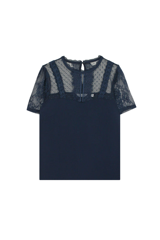 NAF NAF Top Dark Blue (12T3139C22) Women