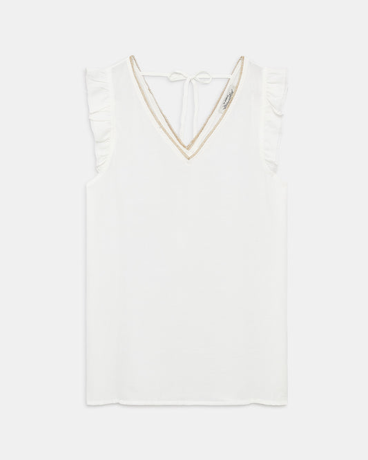 IT HIPPIE Top Ecru (16T4331C34) Women