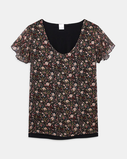TRUE SAGE Top Black (16T4384C2) Women