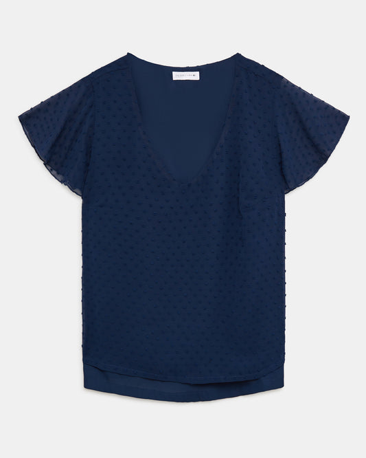 THIS FILM´S A MUST Top Dark Blue (18T4840C22) Women
