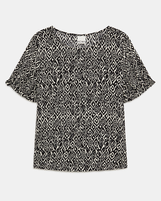 ICHI Top Black (18T4947C2) Women