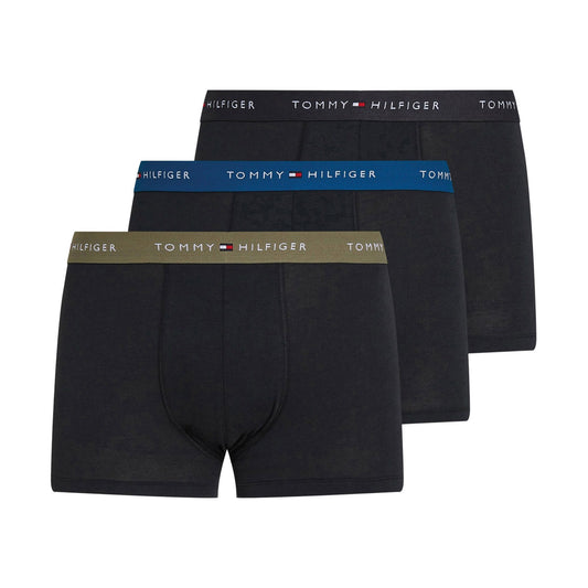 Tommy Hilfiger Trunk Boxershorts (3-pack) Black  (UM0UM02763-0VV) Men