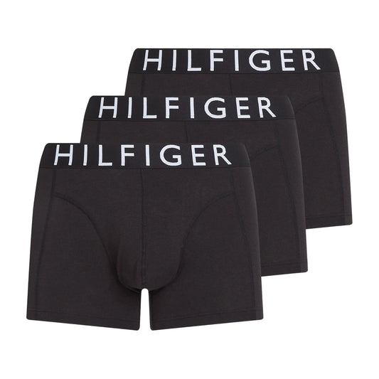 Tommy Hilfiger Logo Waistband Trunk Boxershorts (3-pack) Black  (UM0UM03464-0WE) Men