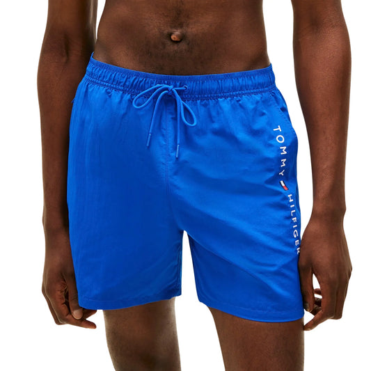 Tommy Hilfiger Medium Drawstring Zip Pocket Swimshort Blue (UM0UM03748-C7F) Men
