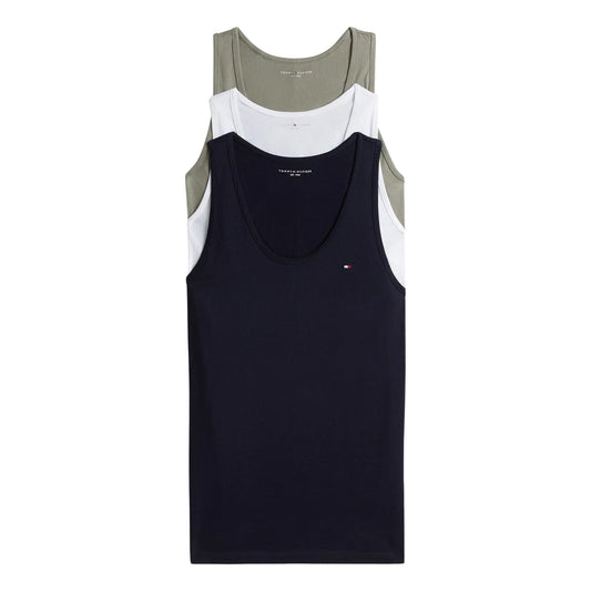 Tommy Hilfiger Signature Jersey Tank Top (3-pack) Black  (UM0UM03867-0SK) Men