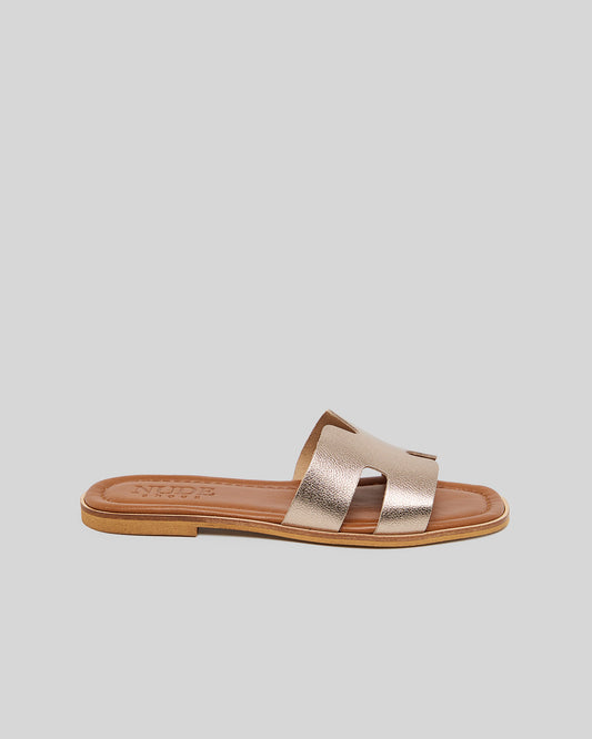 NUDE SHOES Sandals Gold (15V470C43) Women
