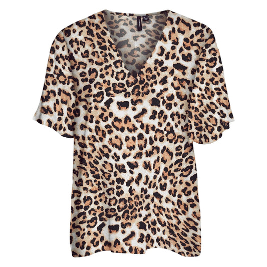 Vero Moda Easy Joy S/S Top (10307983-TAN) Women