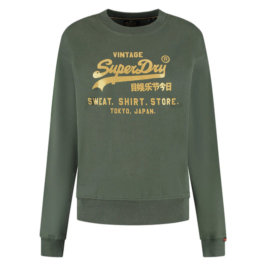 Superdry Embellished Vl Loose Crew Sweater (W2012399A-1GN) Women