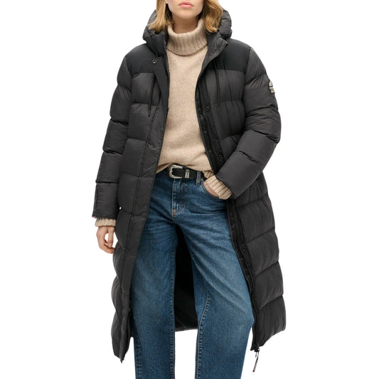 Superdry Ripstop Hooded Longline Puffer Winter Jacket (W5011735A-A4O) Women