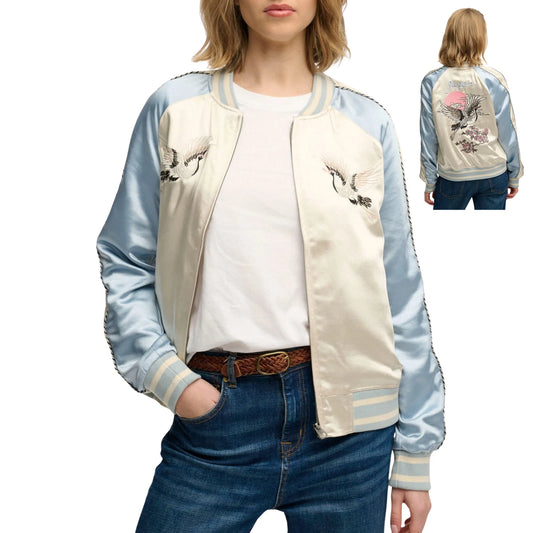 Superdry Suikajan Embroidered Bomber Jacket (W5012091A-TEB) Women
