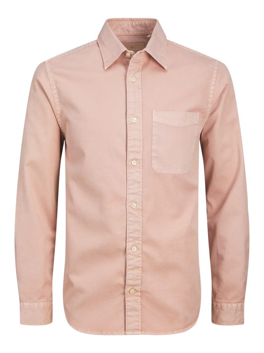Dover Twill Long Sleeve Shirt Adobe Rose (12265753) Men
