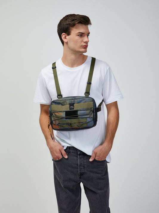 Diesel Khaki Crossbody Bag Green (X08034-P4214-3454102) Men