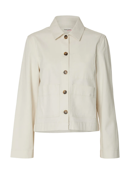 Relaxed Hotel Amour Jacket Egret (16100594) Women