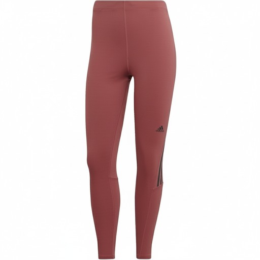 Adidas Three Stripes Performance Leggings Red, Women