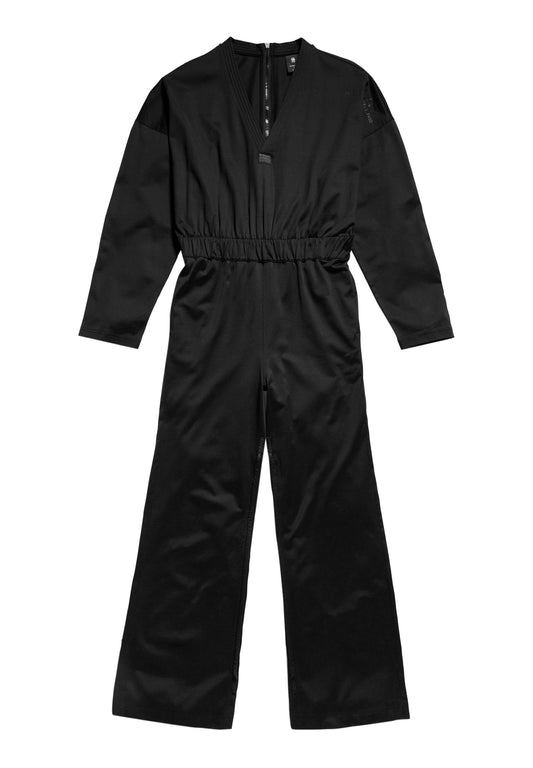 Adjustable leg v jumpsuit l\s Women