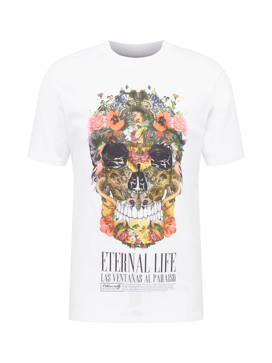 River Island SS SLIM SKULL TEE (8675425) Men