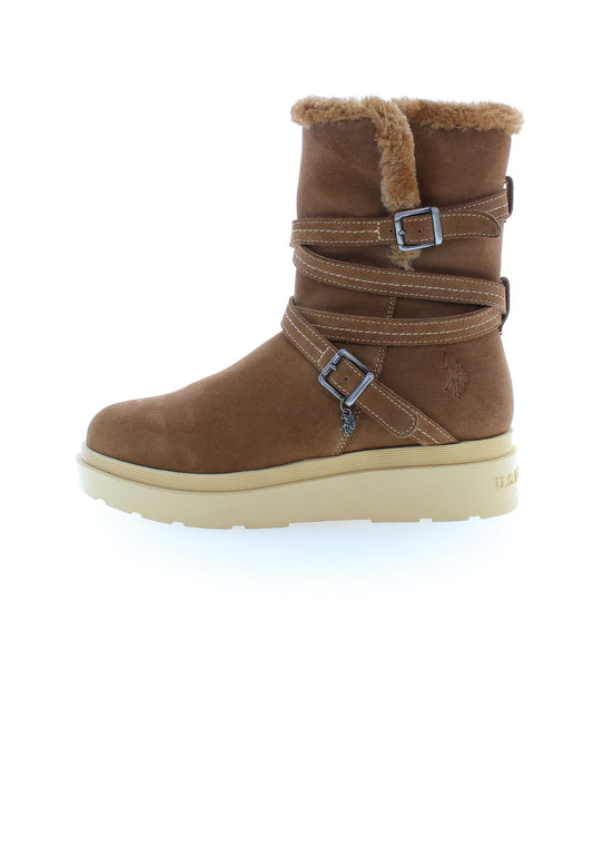 U.S. Polo Assn. Boot PENNY001 Camel (US211A047-B11) Women