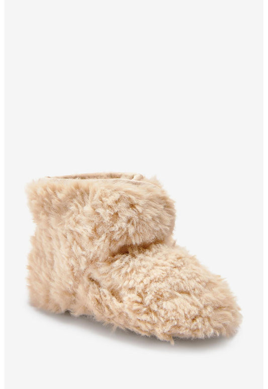 Next borg pram boots (0-24mths) Off-White (NX314K00M-A11) Kids