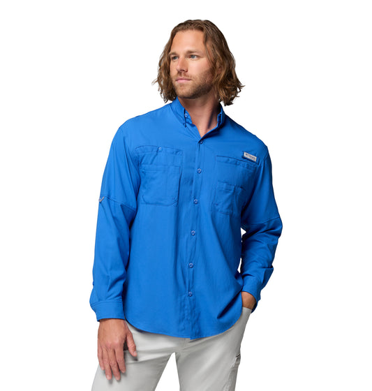 Columbia M Tamiami II LS Shirt Vivid Blue (1286061487) Men