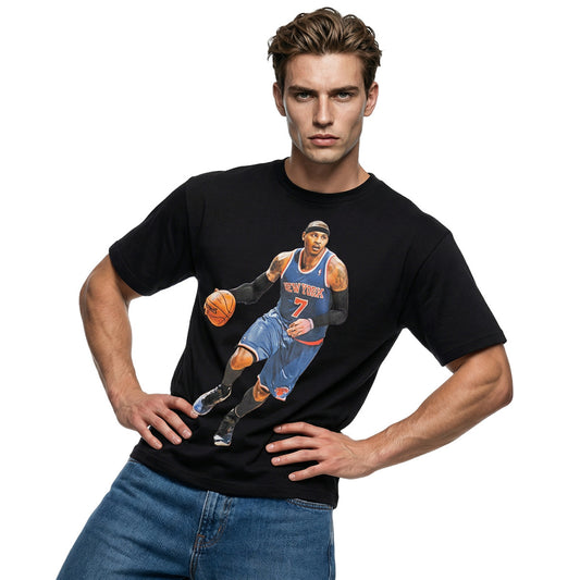 Mitchell & Ness T-Shirt NBA Carmelo Anthony Ultimate New York Knicks Black (TP17122-NYKBLCK) Unisex
