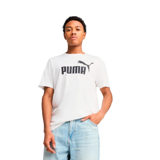 Puma T-Shirt Essentials Logo White (682532-02) Men