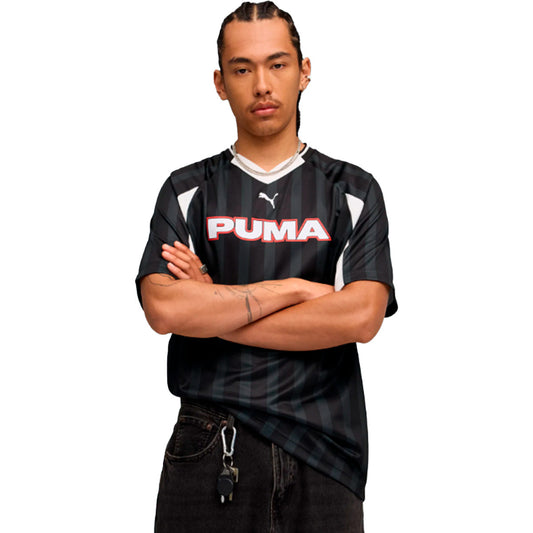Puma T-Shirt Sport Football Jersey Black (634322-01) Men