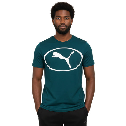 Puma T-Shirt Sport Graphic Green Terrain (688243-75) Men