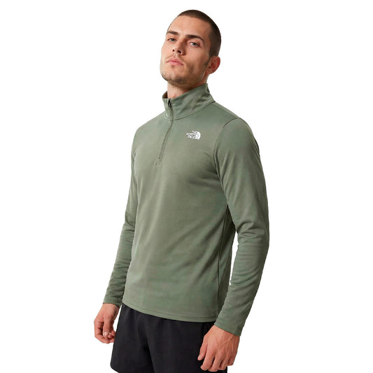 The North Face 24/7 ¼ Zip Tee Green (NF0A8949BO91) Men