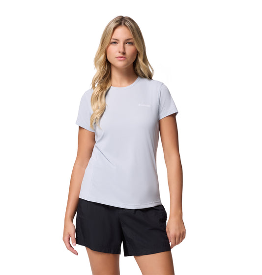 Columbia Zero Rules Light SS Crew Cirrus Grey (2131723031) Women