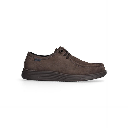 RIVA 05 - ALLACCIATA COW SUEDE MOKA Men