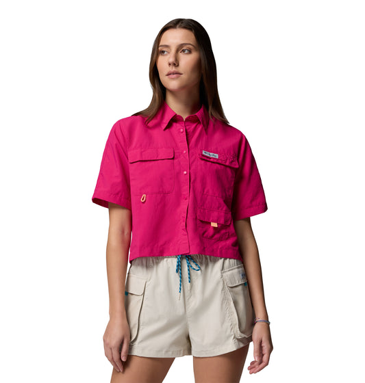 Columbia PFG Open Water SS Shirt (2119651656) Women