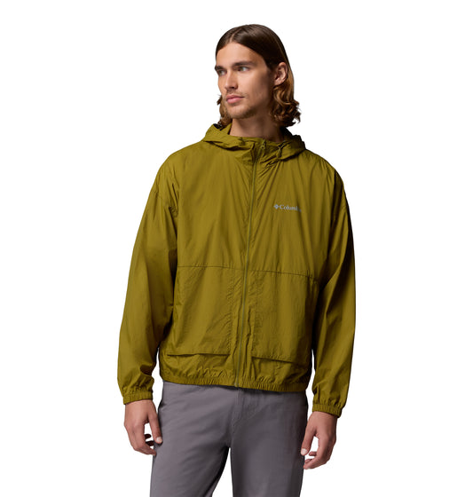 Columbia M Street Heights Windbrk Mossy Green (2154771379) Men