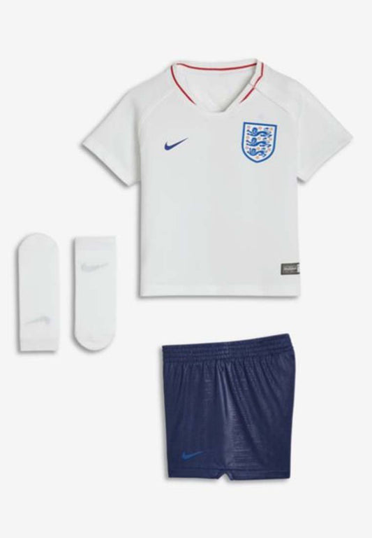 Set England Stadium Home Fußballtrikot für Kleinkinder Kids