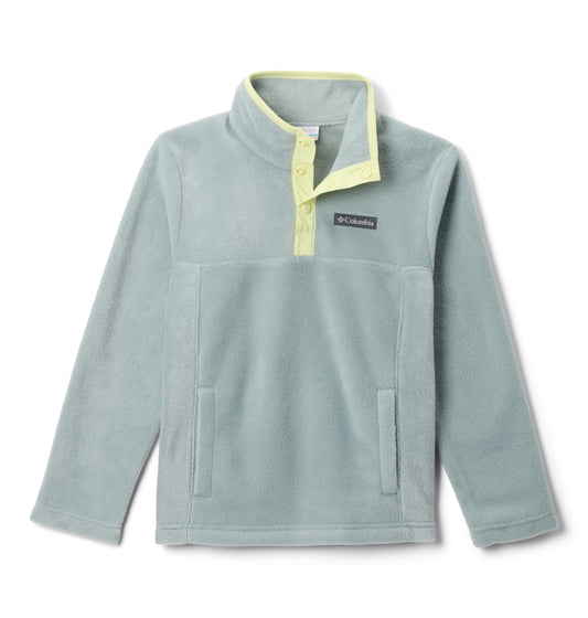 Columbia Steens Mtn II 1/4 Snap F Crushed Blue, Citron Haze (2087881461) Kids