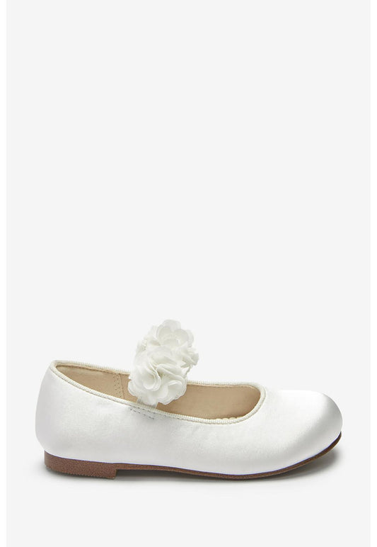 Next corsage occasion shoes with stain resistant finish White (NX313A084-A11) Kids