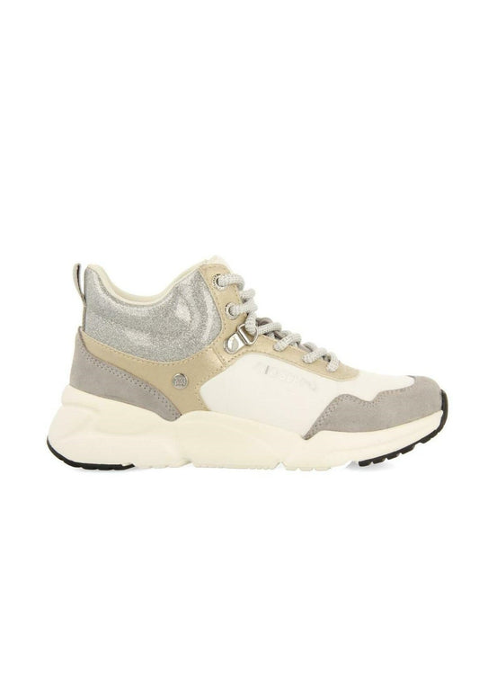 Gioseppo SNEAKERS ABOTINADAS GLITTER ESTILO TREKKING KITTSEE KITTSEE White (G5213D06S-A11) Kids