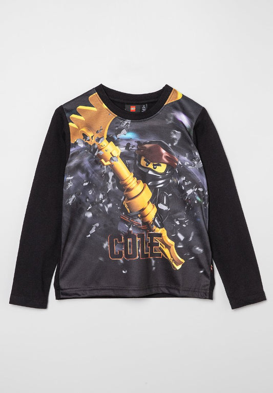 LEGO® kidswear LWTAYLOR 116 - LS T-SHIRT black (ZZO1V9L22-Q00) Kids